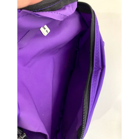 Pacific Sport Fanny Pack Vintage Purple 80s 90s Belt Bag Zipper - Picture 9 of 11